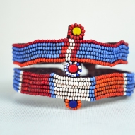African-Beaded-Armband, African-tribal-art,