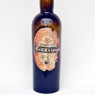 Colonial-beer-bottle, collectible-beer, Beck’s-Lager, Lohmann-&-Co, A.E.-&-F.-Tolley, Lionel-Samson-&-Son, Brabant-&-Co, Burns-Philip-&-Co.-Ltd.