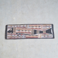 Aboriginal-Bark-Painting, Dugong