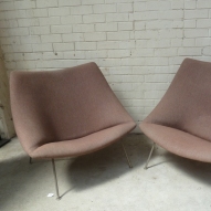pierre paulin,oyster-chair