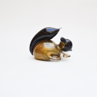 IsleofWight-glass, Isle-of-Wight-glass, Squirrel-Paper-Weight,