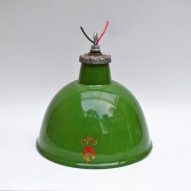 Industrial-enamel-ceiling-lights