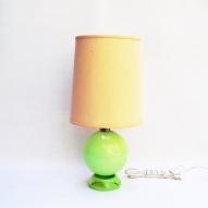Scandinavian-Cased-Glass, 70's-Table-Lamp,