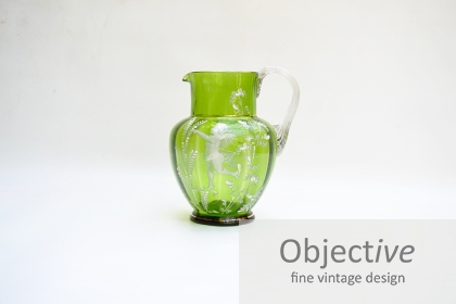 Mary-Greggory-Jug, Mary-Greggory- Glass-Jug, ‘Mary-Greggory’