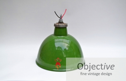 Industrial-enamel-ceiling-lights