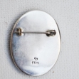 New-Zealand-Silver-Brooch, Tiki-Brooch, 