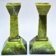 Green-Onyx, Green-Onyx-Candle-Holders,