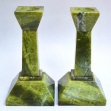 Green-Onyx, Green-Onyx-Candle-Holders,