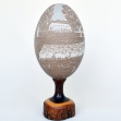 K. Ward Carved Emu Egg