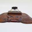 Maori-carving, Maori-inkwell, Maori-carving, first-arts, artificial-curiosities,