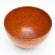 Teak-Bowl, Turned-Timber-Bowl,