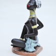 Cortendorf-pottery, cortendorf-figurine, black-lady,