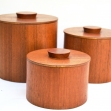 Teak-Canisters, 