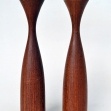 Mid-Century-teak-Candle-Sticks, teak-Candle-Sticks,